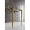 Fauceture VPB30167 Edwardian Brass Console Sink Legs, Brushed Brass VPB30167 - alternate 3